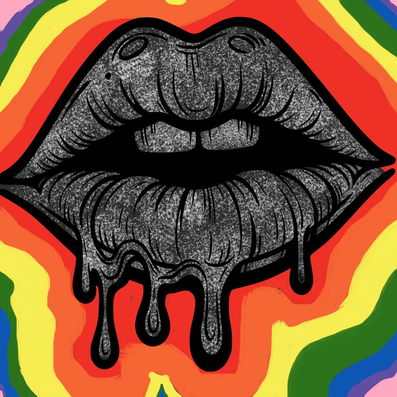 lips that look realistic and drip