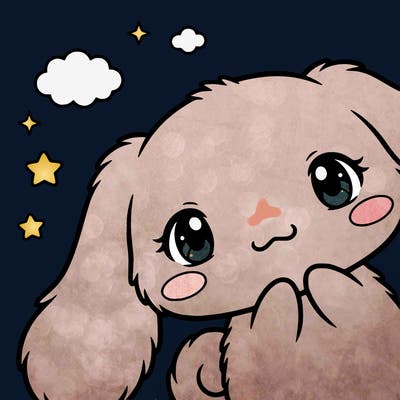 anime cinnamoroll cute fluffy