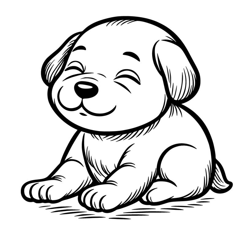newborn puppy