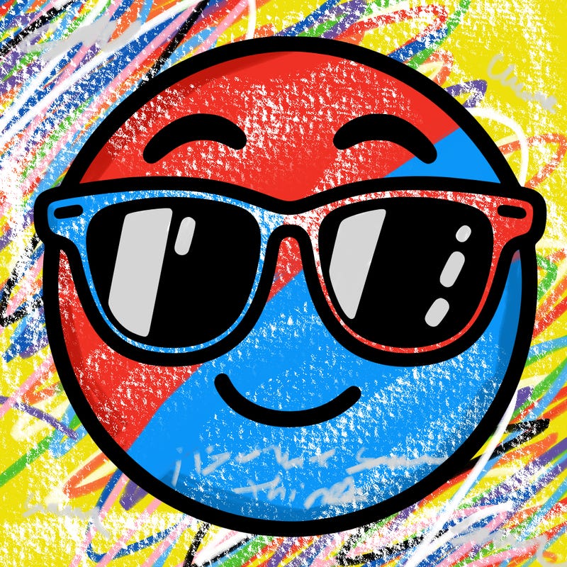 emoji with sunglasses