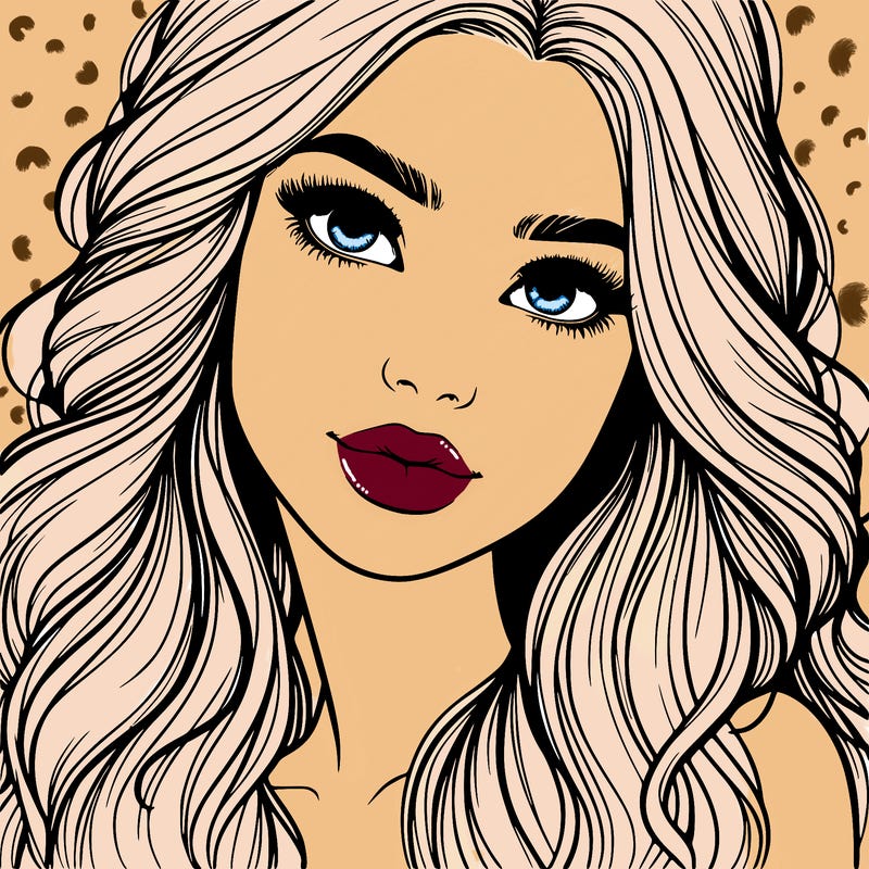 beautiful realistic girl