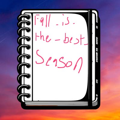 blank, realistic notebook