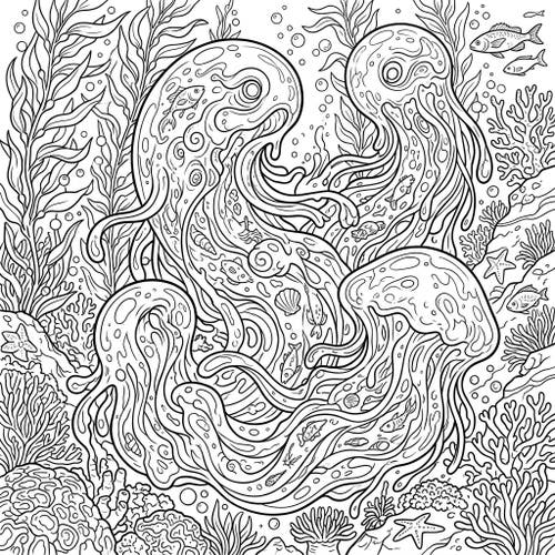 Gelatinous Sea Monsters