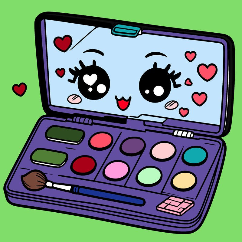 makeup pallet