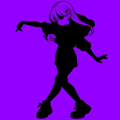 realistic girl danceing