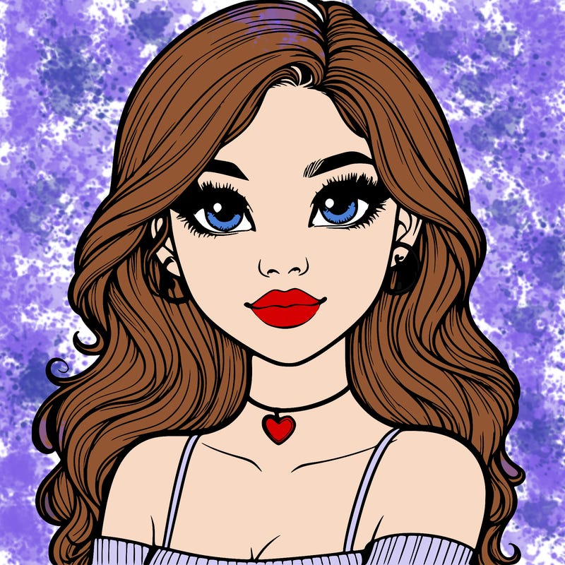 realistic pretty girl