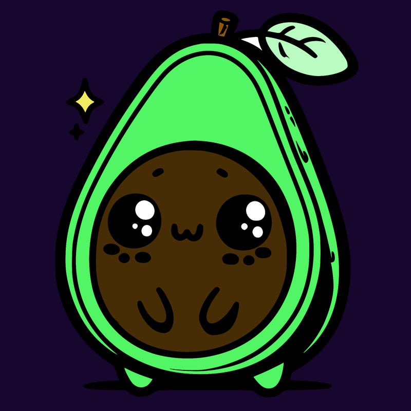 cute avocado