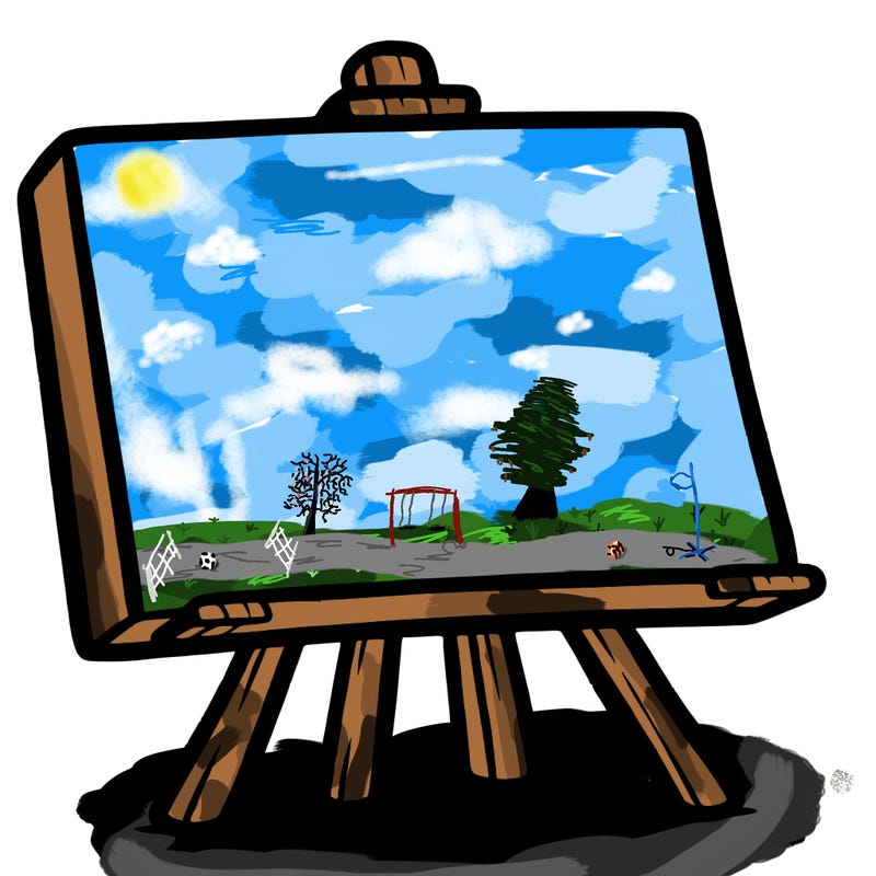 blank canvas