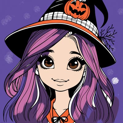realistic girl halloween