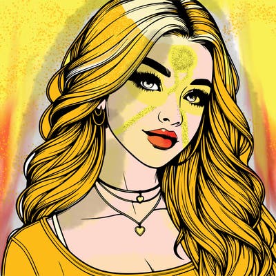 detailed realistic girl