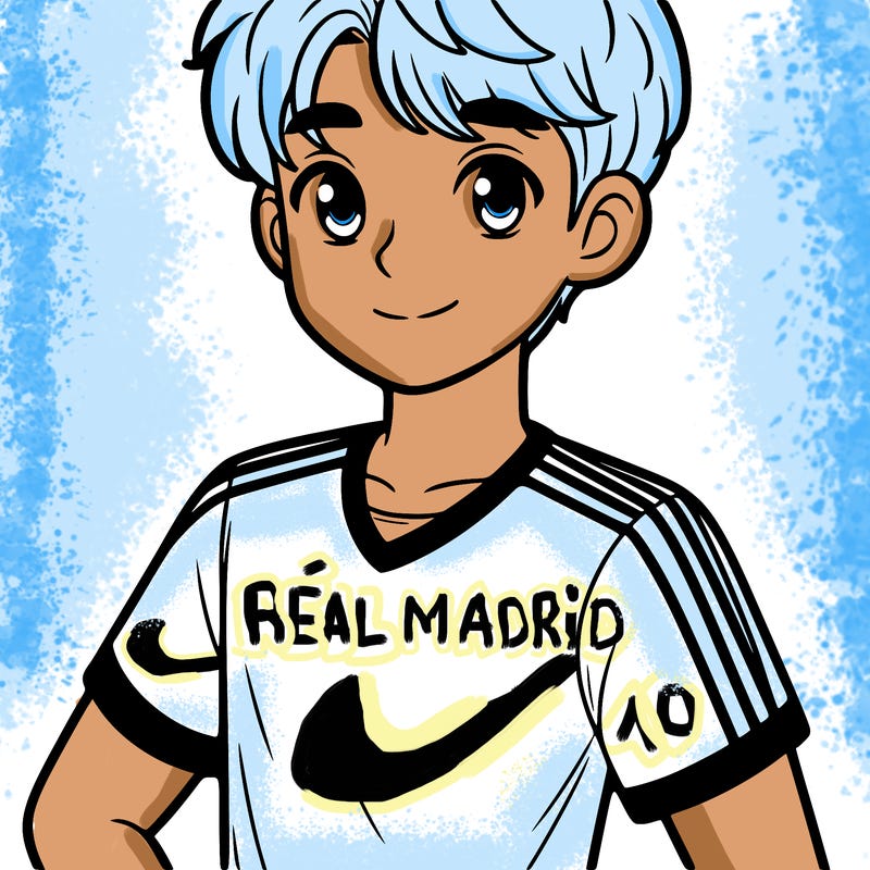 boy in a adidas shirt