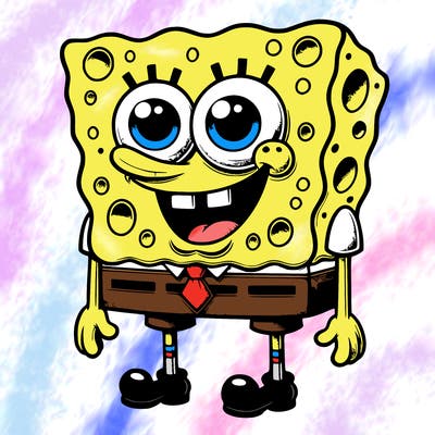 realistic sponge bob