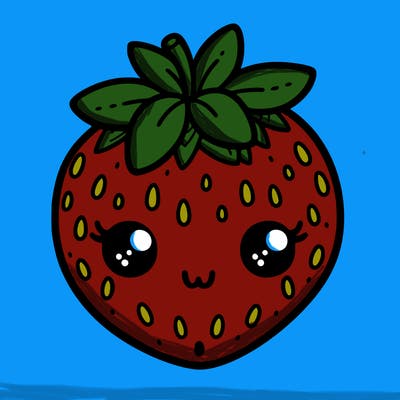 cute strawberry