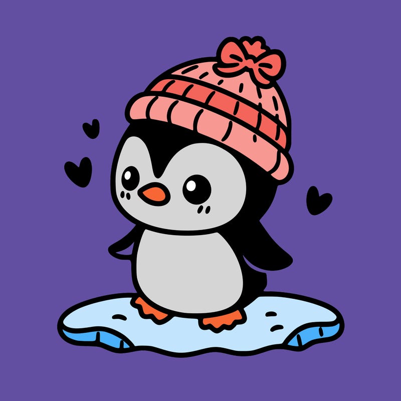 cute penguin
