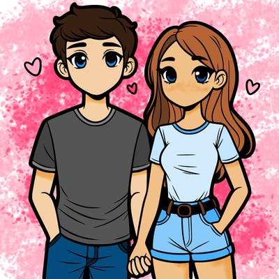 boyfriend and girlfriend