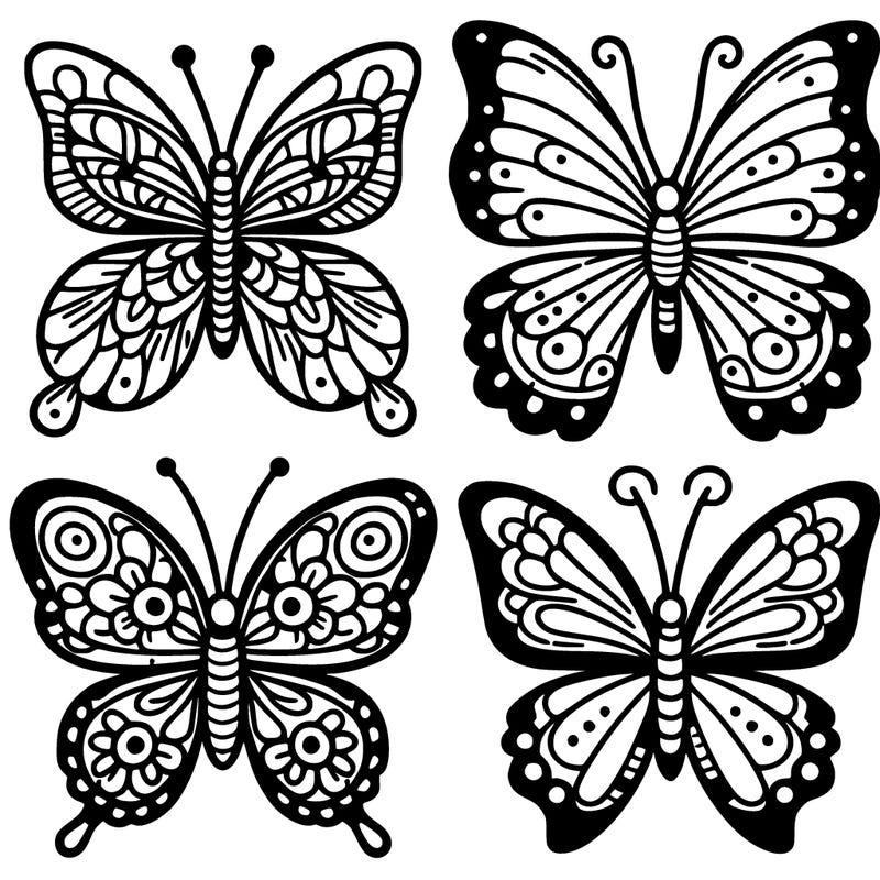 butterflies