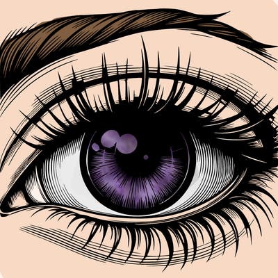 realistic eye