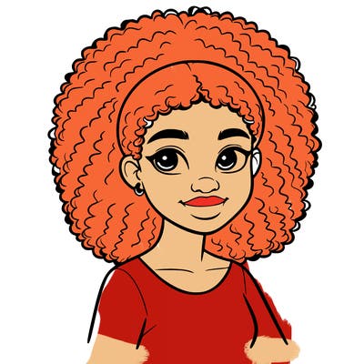 realistic black girl