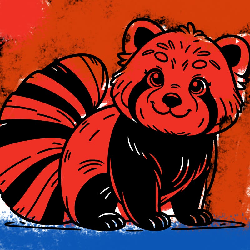 red panda