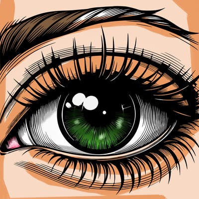 realistic eye