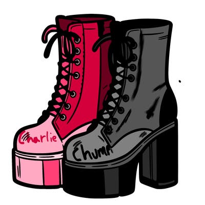 boots with a heel bottom