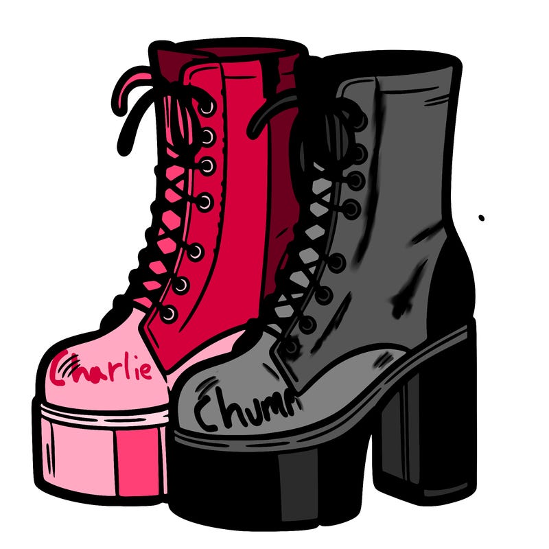 boots with a heel bottom