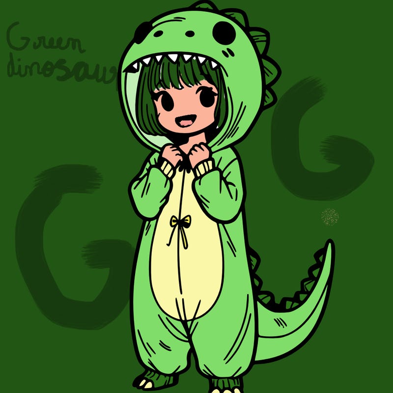 dino onesies on girl