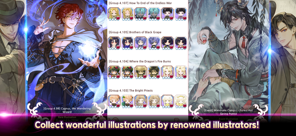 Mandrake Boys Global - Collection d'illustrations de style anime mettant en vedette de beaux personnages masculins de Mandrake Boys Global