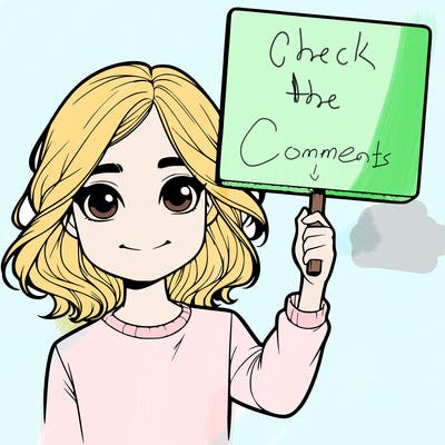 realistic girl holding up a sign