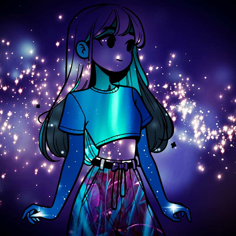 girl in a cute crop top