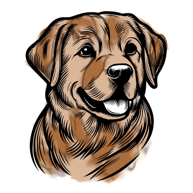 realistic dog