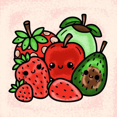 cute fruit