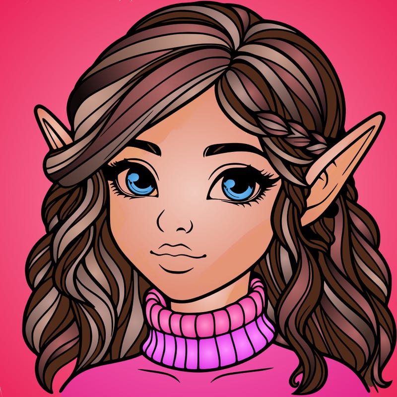 realistic girl elf