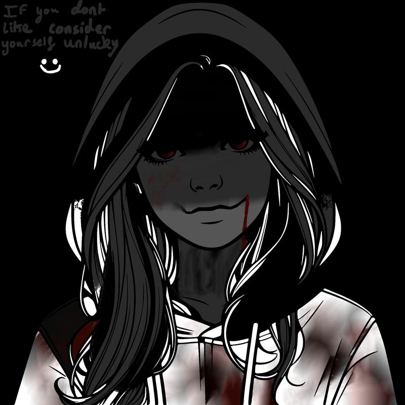 realistic girl with a hoodie