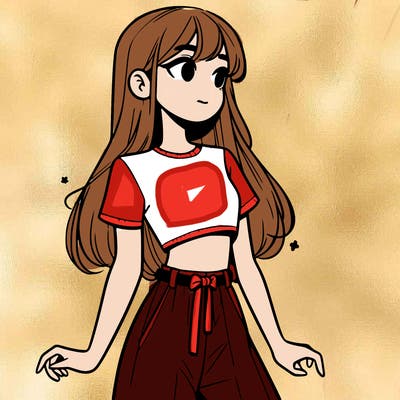 girl in a cute crop top