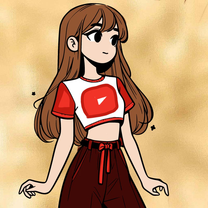 girl in a cute crop top