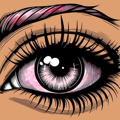 realistic eye