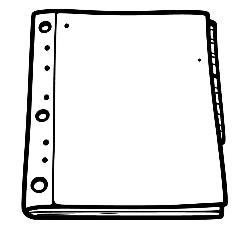 blank sheet of paper