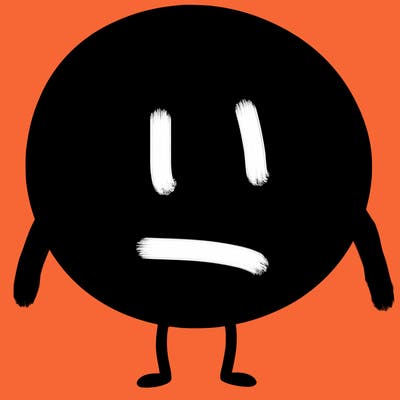 a plain circle with nothing else