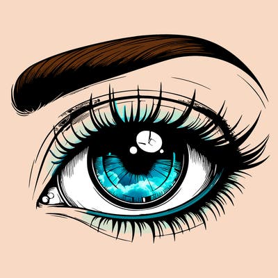 realistic eye