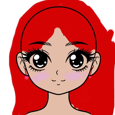 bald girl with no eyelashes