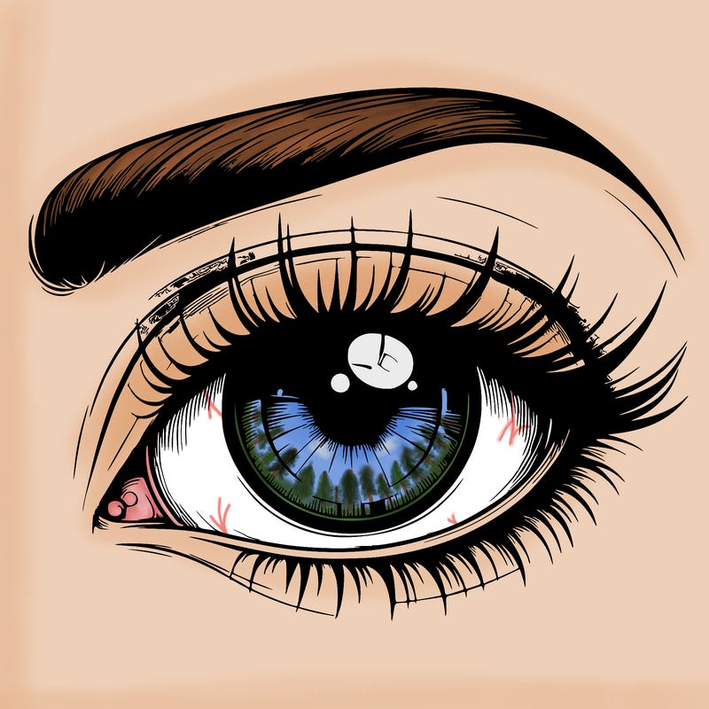 realistic eye