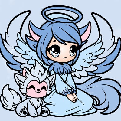 angel and stitch