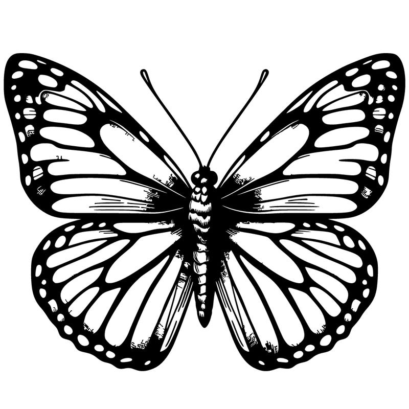 realistic butterfly