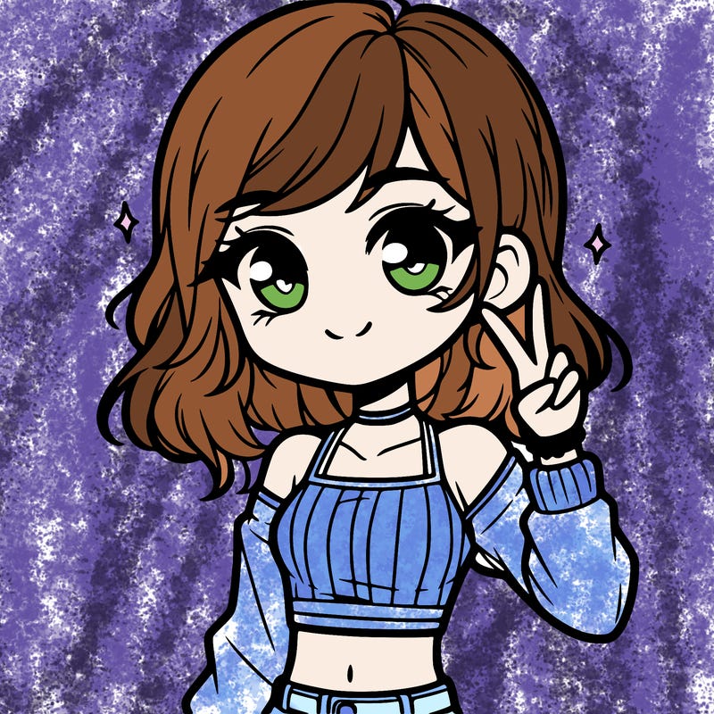 cute girl with crop top