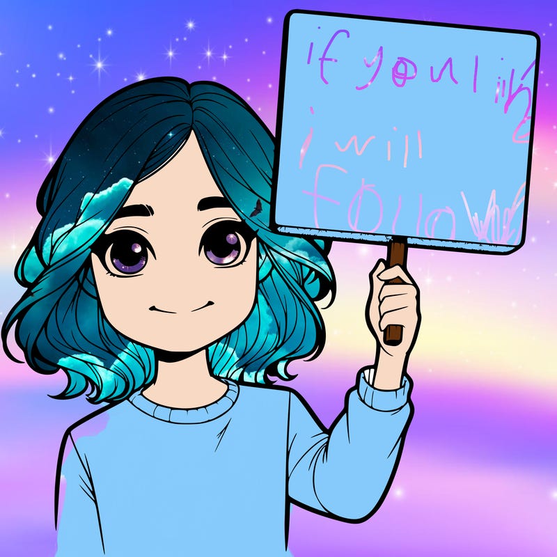 realistic girl holding up a sign