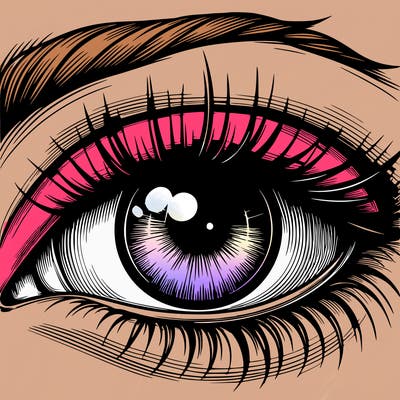 realistic eye
