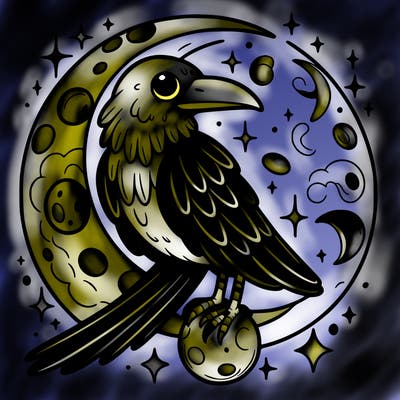 moon raven