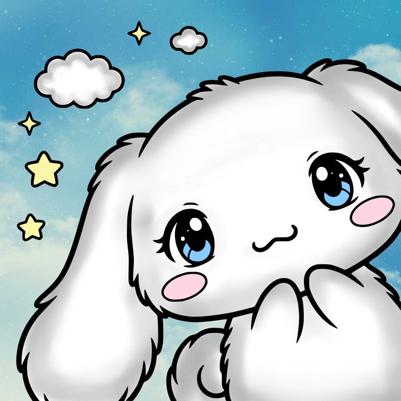 anime cinnamoroll cute fluffy