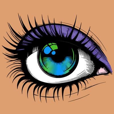 realistic eye